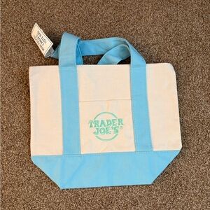 Trader Joe’s Mini Blue Tote Bag